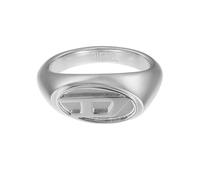 Diesel Anello da uomo in acciaio inox, DX14750406.5, Acciaio inossidabile, Nessuna pietra preziosa, Tono argento
