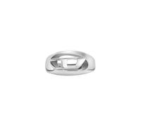 Diesel Anello unisex in acciaio inossidabile color argento, DX171504010