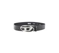 Diesel Oval D Logo B-1DR Unisex Belt Ref. X08727-PR666-001 Colore Nero Taglia 85