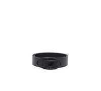 Diesel B-1dr Rev II Belt Cintura, Nero/Nero, 0 Uomo