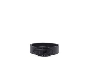 Diesel B-1dr Rev II Belt Cintura, Nero/Nero, 0 Uomo