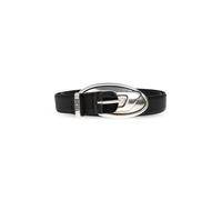 Diesel - B-Rop 30 Leather Belt - - Accessories - unisex - Nero - 110 CM
