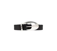Diesel - B-Rop 30 Leather Belt - - Accessories - Uomo - Nero - 80 CM