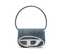 Diesel, ,Bags ,Donna ,Blu ,ONE SIZE Borsa Denim Blu con Logo D