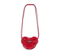 Diesel, ,Bags ,Donna ,Rosso ,ONE SIZE Scrunch-D Heart Crossbody
