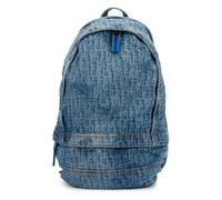 Diesel, ,Bags ,Uomo ,Blu ,ONE SIZE Zaino Denim Blu Profondo Regolabile e Funzionale