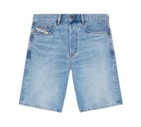 Diesel - Bermuda in Denim con Logo - - Shorts - Uomo - Blu - W34