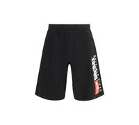 Diesel Black Cotton Bermuda Shorts - L