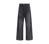 Diesel Black Cotton Relaxed Fit Jeans - W30