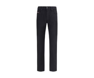 Diesel Black Cotton Slim Fit Jeans - W32