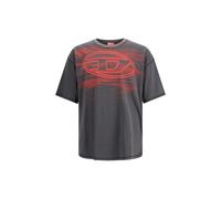 Diesel Black Cotton T-Shirt - L