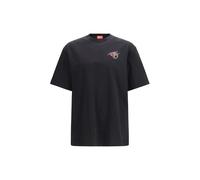 Diesel Black Cotton T-Shirt - S