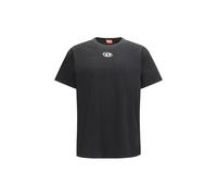 Diesel Black Cotton T-Shirt - S