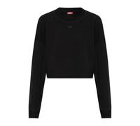Diesel - Blake-Utlt Crop Top - - Sweatshirts & Hoodies - Donna - Nero - XL