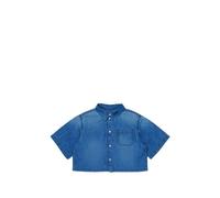 Diesel, ,Blouses & Shirts ,Donna ,Blu ,L Camicia di Jeans Corta