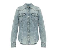 Diesel, ,Blouses & Shirts ,Donna ,Blu ,M Camicia di jeans De-Waves
