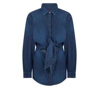 Diesel, ,Blouses & Shirts ,Donna ,Blu ,S Giacca di Jeans con Cintura