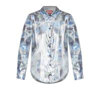 Diesel, ,Blouses & Shirts ,Donna ,Grigio ,XS C-Ronor-S2 Shirt