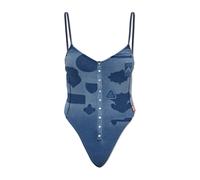 Diesel - Body T-Ley-Aa1 - - Tops - Donna - Blu - M