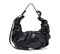 Diesel - Borsa a Tracolla Nera con Dettaglio Oval-D - - Bags - Donna - Nero - ONE SIZE