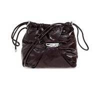 Diesel - Borsa a tracolla Scrunch-D Bucke - - Bags - Donna - Marrone - ONE SIZE