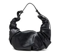 Diesel, ,Bags ,Donna ,Nero ,ONE SIZE Borsa a Tracolla Nera con Dettaglio Oval-D