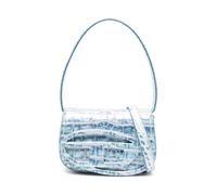 Diesel - Borsa Sky Blue con Risvolto Superiore - - Bags - Donna - Blu - ONE SIZE