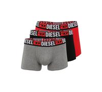 DIESEL Boxer 'Damien' grigio sfumato / rosso chiaro / nero / bianco Uomo DIESEL XS
