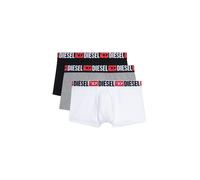 Diesel Boxer Uomo Damien 00ST3V Multicolore (grigio/rosso/nero/bianco) Pacco da 3 XL