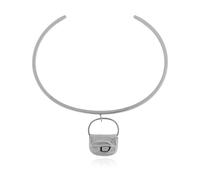 Diesel - Bracciale con Pendente - - Accessories - unisex - Grigio - ONE SIZE