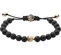 Diesel Bracciale Da Uomo, 17,5 Cm - 25 Cm Bracciale In Acciaio Inossidabile Argentato, DX1069710