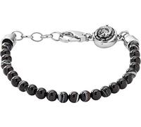 Diesel Bracciale da uomo con perline DX0848040