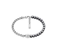 Diesel Bracciale da uomo prodotto è realizzato in acciaio inossidabile e di colore argento, con finitura mista. Lunghezza:195mm + 15mm, W:9mm. La referenza è: DX1647931.