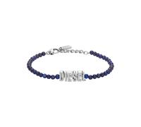 Diesel Bracciale unisex Font agata blu, DX1544040, Eine Grösse, Acciaio inossidabile, Nessuna pietra preziosa