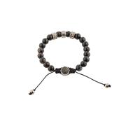 DIESEL Braccialetto grigio argento / nero Uomo - Premium - Accessori - Gioielli DIESEL One Size