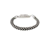 DIESEL Braccialetto nero / argento Uomo - Premium - Accessori - Gioielli DIESEL One Size