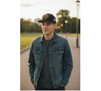 DIESEL C-Vintery Cappello Uomo OS Nero Snapback Misto Lana Ricamato Unisex I