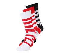 DIESEL Calzino 'RAY' rosso fuoco / nero / bianco Uomo DIESEL 39-41,5 rosso fuoco / nero / bianco