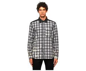Diesel Camicia A Maniche Lunghe Moon Check