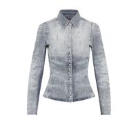 Diesel, ,Shirts ,Donna ,Grigio ,S Camicia Blu Aw25 Stile Casual Chic