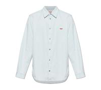 Diesel - Camicia D-Simply - - Shirts - Uomo - Blu - XL