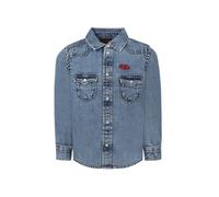 Diesel camicia in denim Ceko manica lunga lavaggio blu