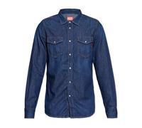 Diesel - Camicia in Denim D-Vega - - Shirts - Uomo - Blu - L