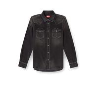 DIESEL Camicia Jeans D-VEGA nero | XL