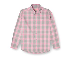 Diesel - Camicia Rosa con Ricamo Logo - - Shirts - Uomo - Rosa - L