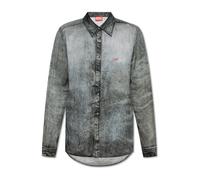 Diesel - Camicia S-Simply-Lkct - - Shirts - Uomo - Grigio - M