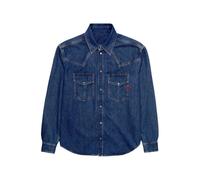 Diesel - Camicia Western - - Shirts - Uomo - Blu - S
