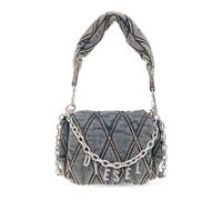 Diesel - Charm-D Borsa a Spalla in Denim - - Bags - Donna - Blu - ONE SIZE