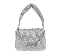 Diesel - Charm-D Shoulder Bag - - Bags - Donna - Grigio - ONE SIZE