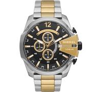 Diesel Chief Series orologio da uomo, movimento cronografo con cinturino in silicone, acciaio inossidabile o pelle